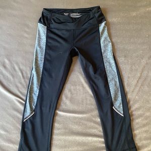 Black Reebok Capri Leggings